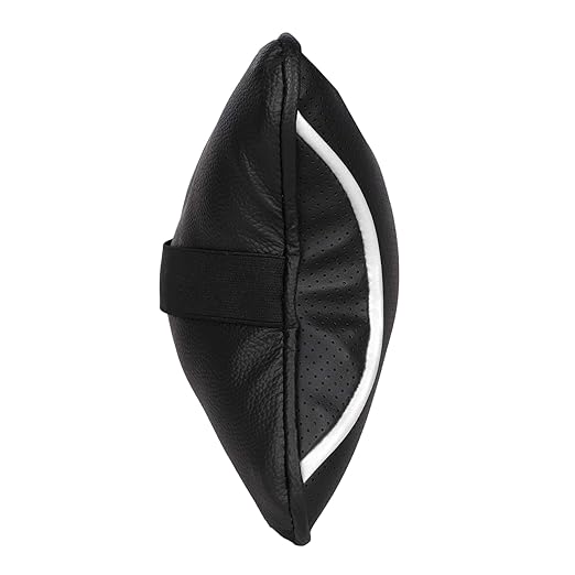 AUTOFIT Dots Car Seat Neck Rest Pillow Universal for All car Set of 2, Black Color - Autofit