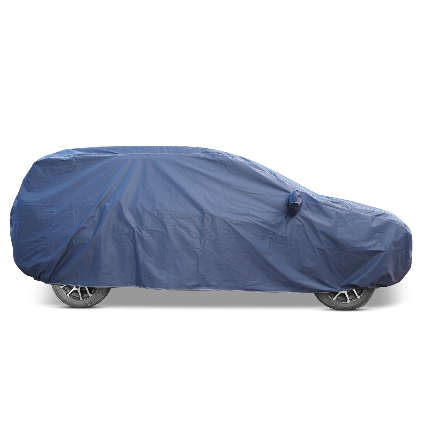 Autofit Heavy - Duty Blue 100% Waterproof Car Body Cover | Heat & Dust Resistant with Heavy Buckle & Mirror Pockets | All - Weather Car Protection Essentials FOR HYUNDAI VENUE - Autofit